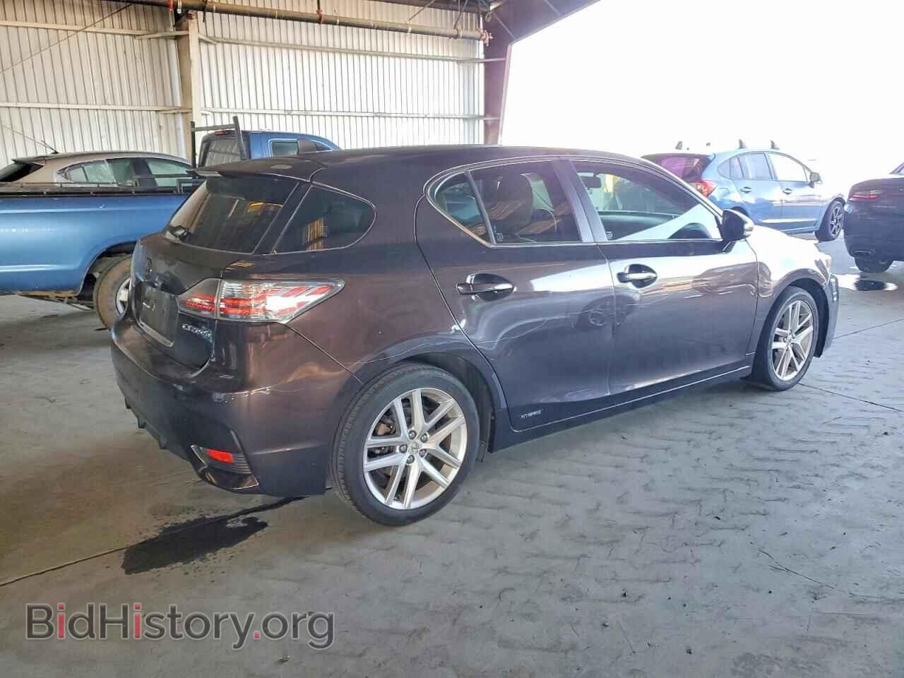 2014 LEXUS CT 200 - VIN: JTHKD5BH0E2206328 - Фото 3