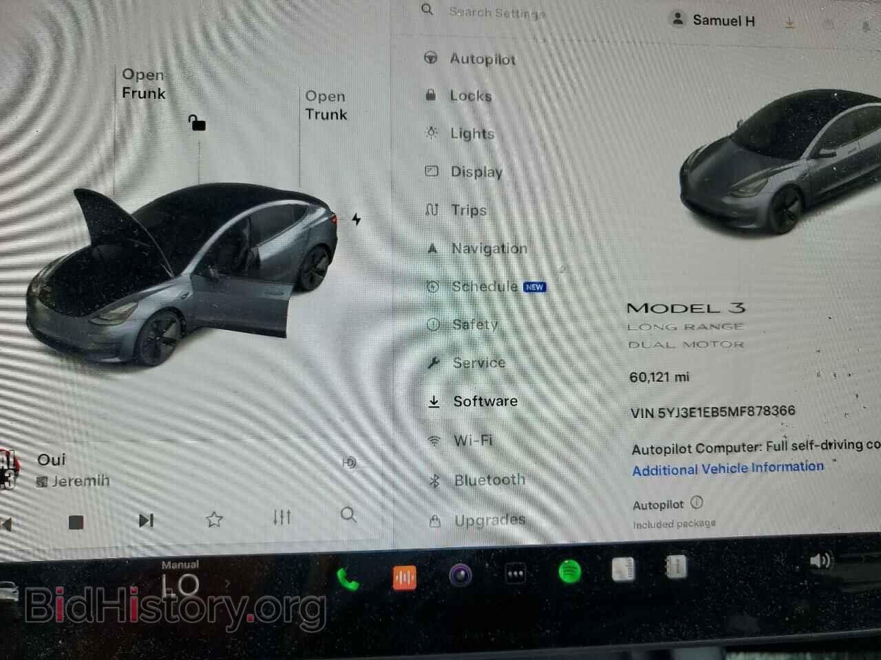 2021 TESLA MODEL 3 - VIN: 5YJ3E1EB5MF878366 - Photo 9