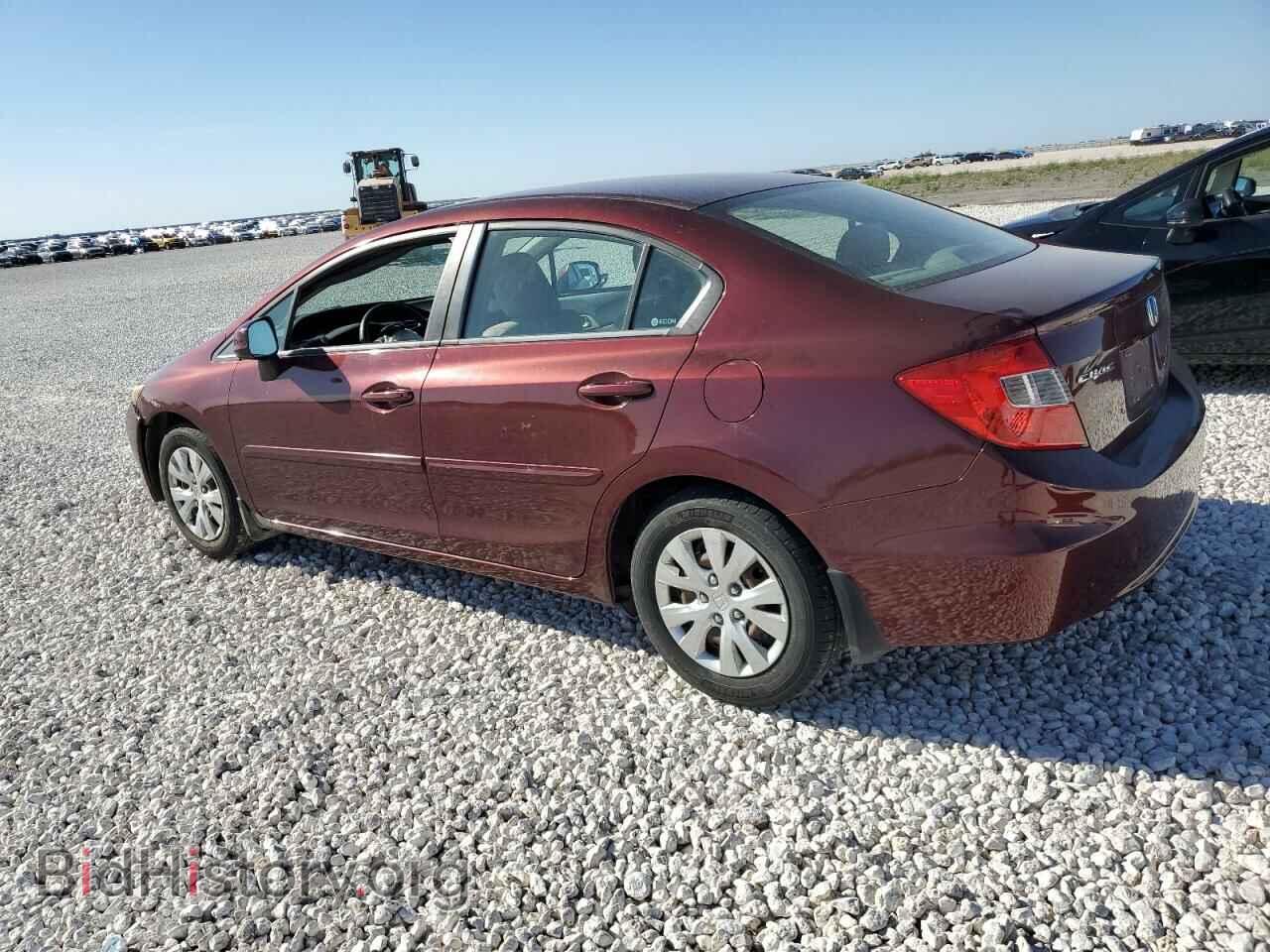 2012 HONDA CIVIC - VIN: 19XFB2F51CE072792 - Фото 2