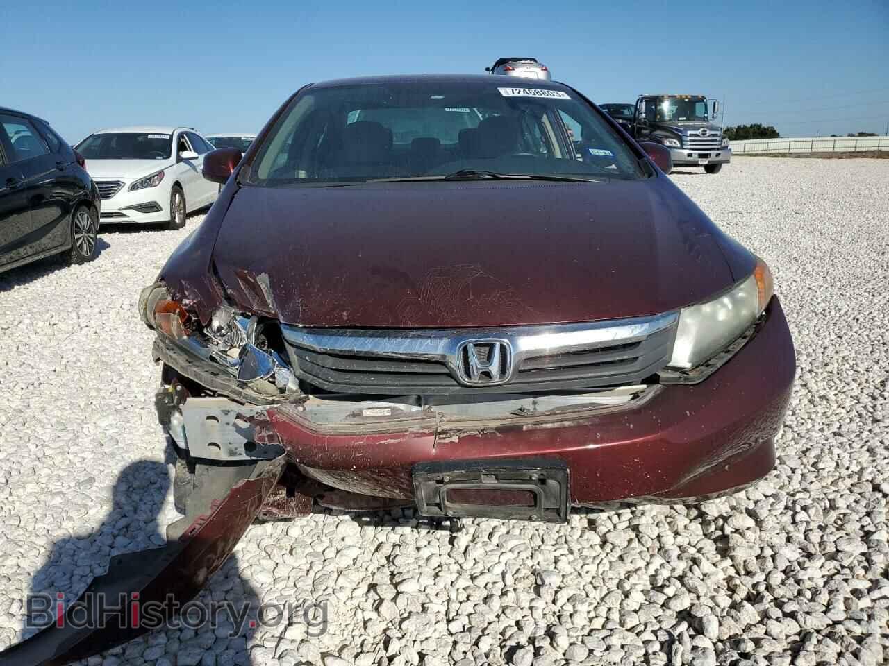 2012 HONDA CIVIC - VIN: 19XFB2F51CE072792 - Фото 5