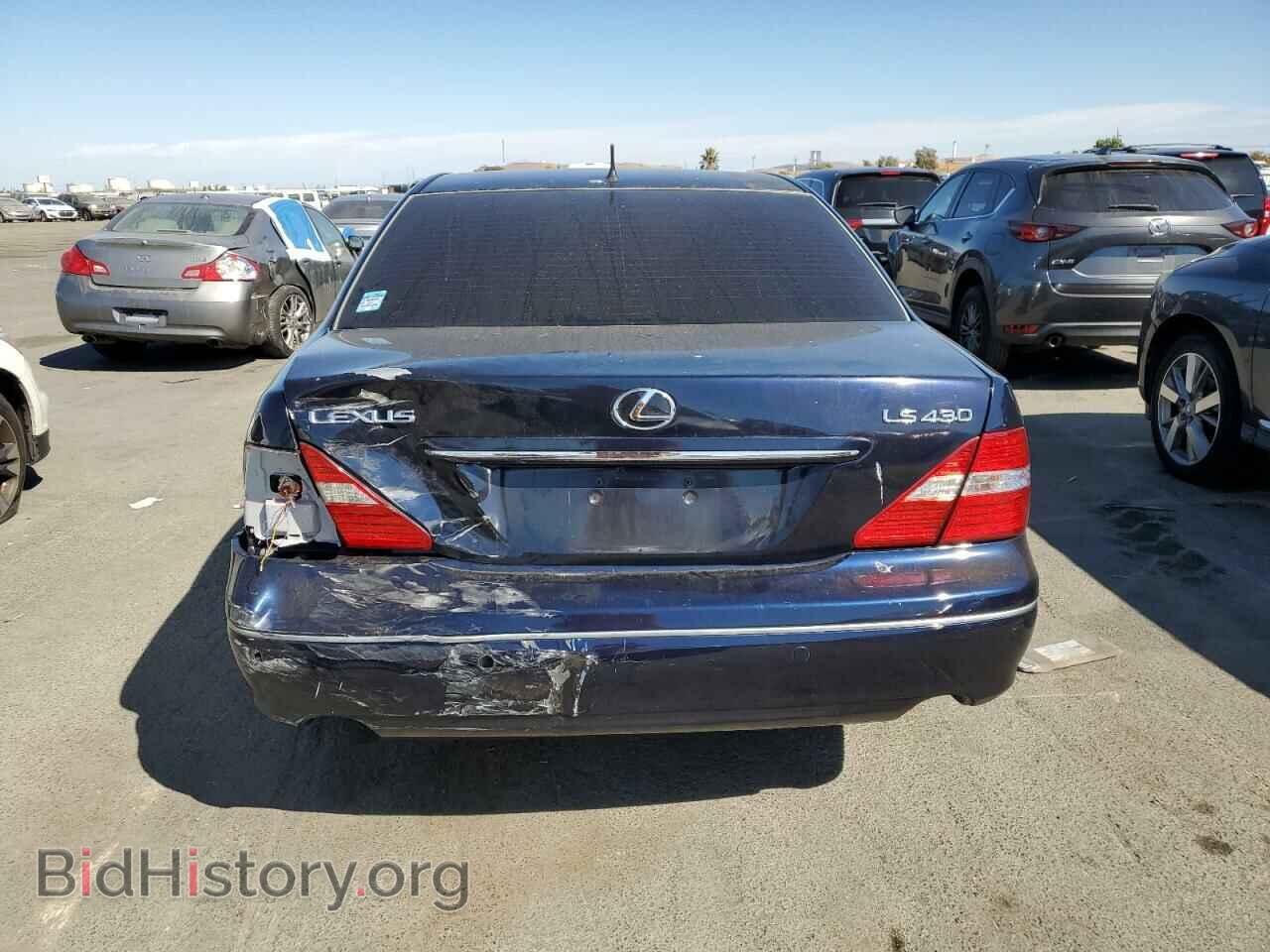 2006 LEXUS LS430 - VIN: JTHBN36F765043400 - Фото 6