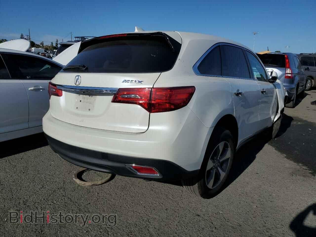 2014 ACURA MDX - VIN: 5FRYD3H20EB002739 - Фото 3