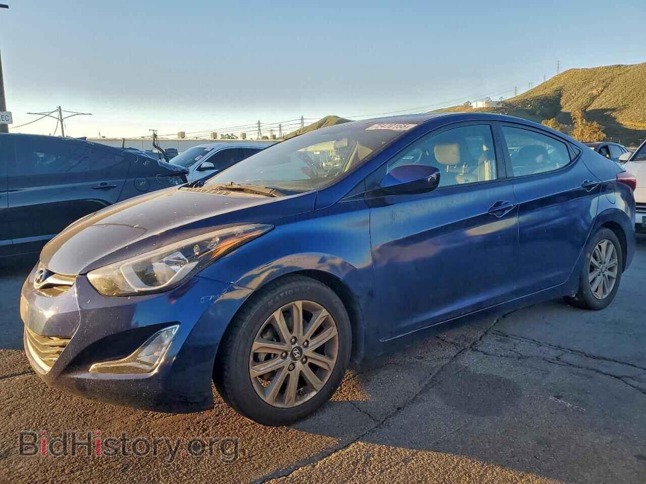 Фотография 5NPDH4AE3GH729165 - HYUNDAI ELANTRA 2016
