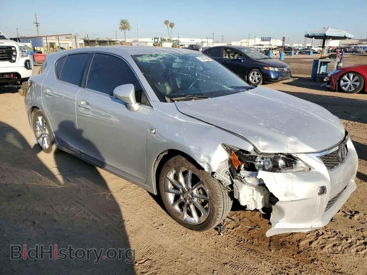 2012 LEXUS CT 200 - VIN: JTHKD5BH7C2088520 - Фото 4