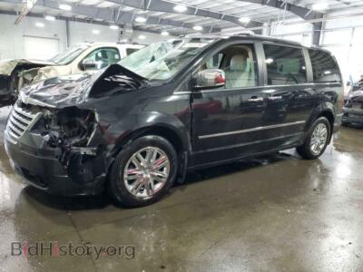 2010 Chrysler MINIVAN Limited, черный — VIN 2A4RR7DX8AR421821, Copart