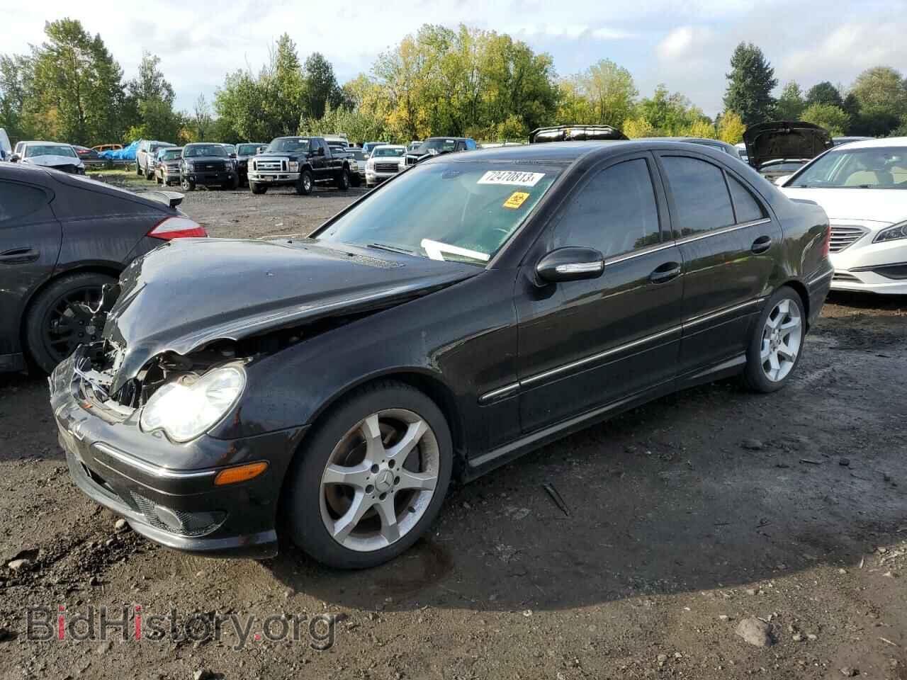 Photo WDBRF52H67A954597 - MERCEDES-BENZ C-CLASS 2007