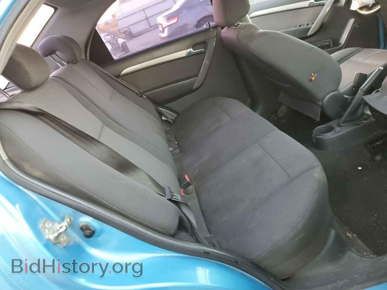 2007 CHEVROLET AVEO - VIN: KL1TD56617B144737 - Фото 10