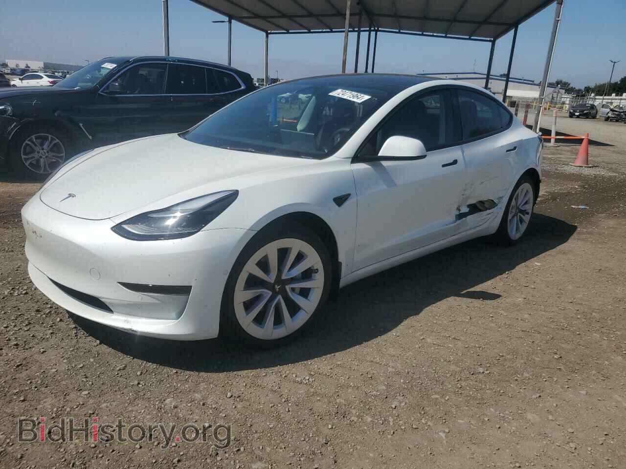 Photo 5YJ3E1EA3NF358983 - TESLA MODEL 3 2022