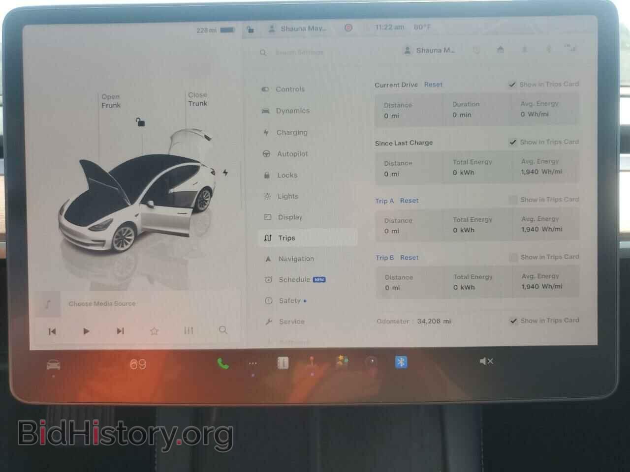 2022 TESLA MODEL 3 - VIN: 5YJ3E1EA3NF358983 - Photo 9