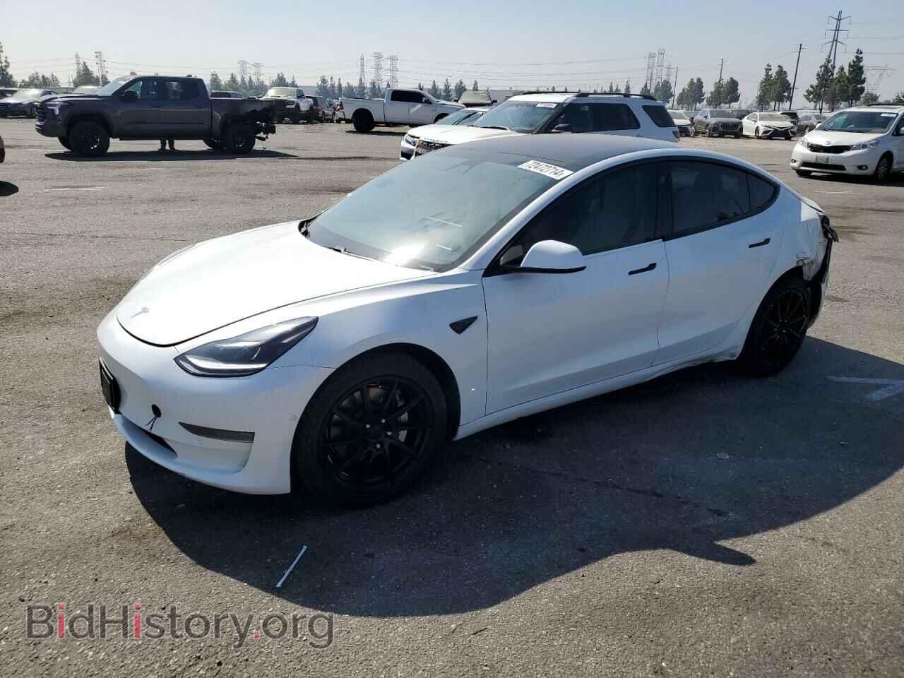 Photo 5YJ3E1EAXMF066035 - TESLA MODEL 3 2021