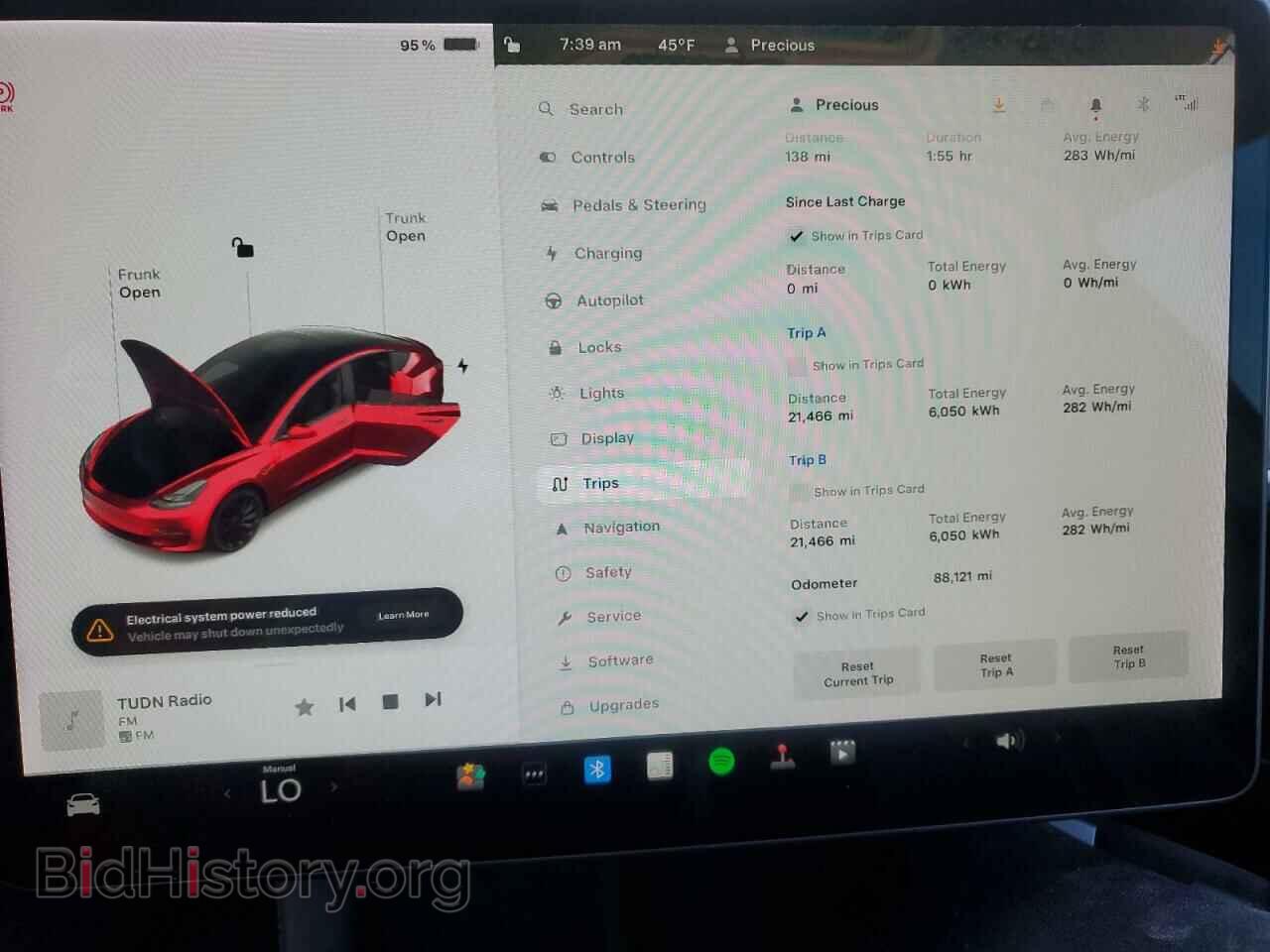 2022 TESLA MODEL 3 - VIN: 5YJ3E1EB7NF145012 - Photo 9