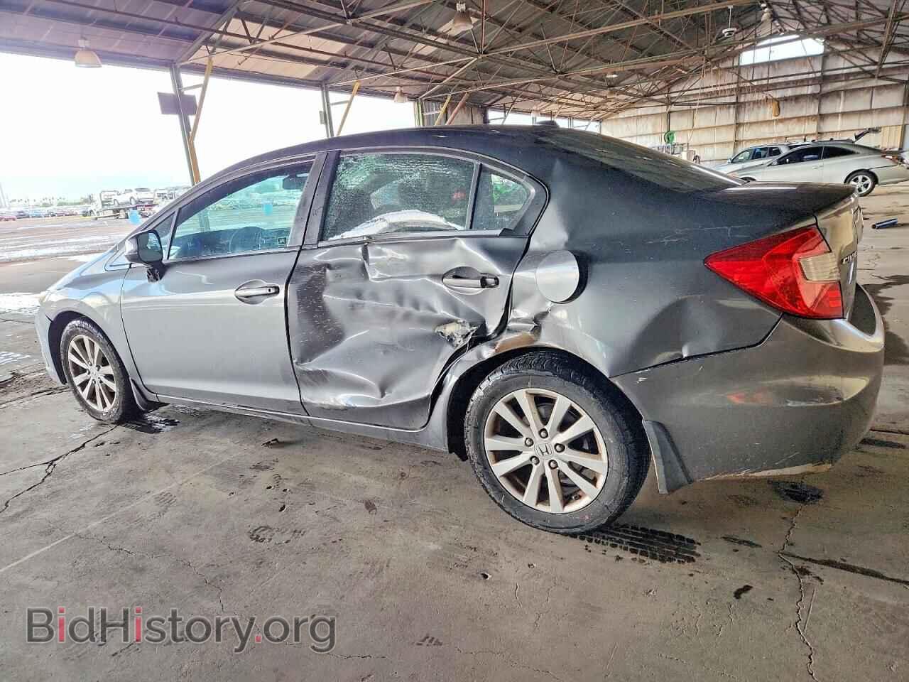 2012 HONDA CIVIC - VIN: 2HGFB2F97CH506836 - Фото 2
