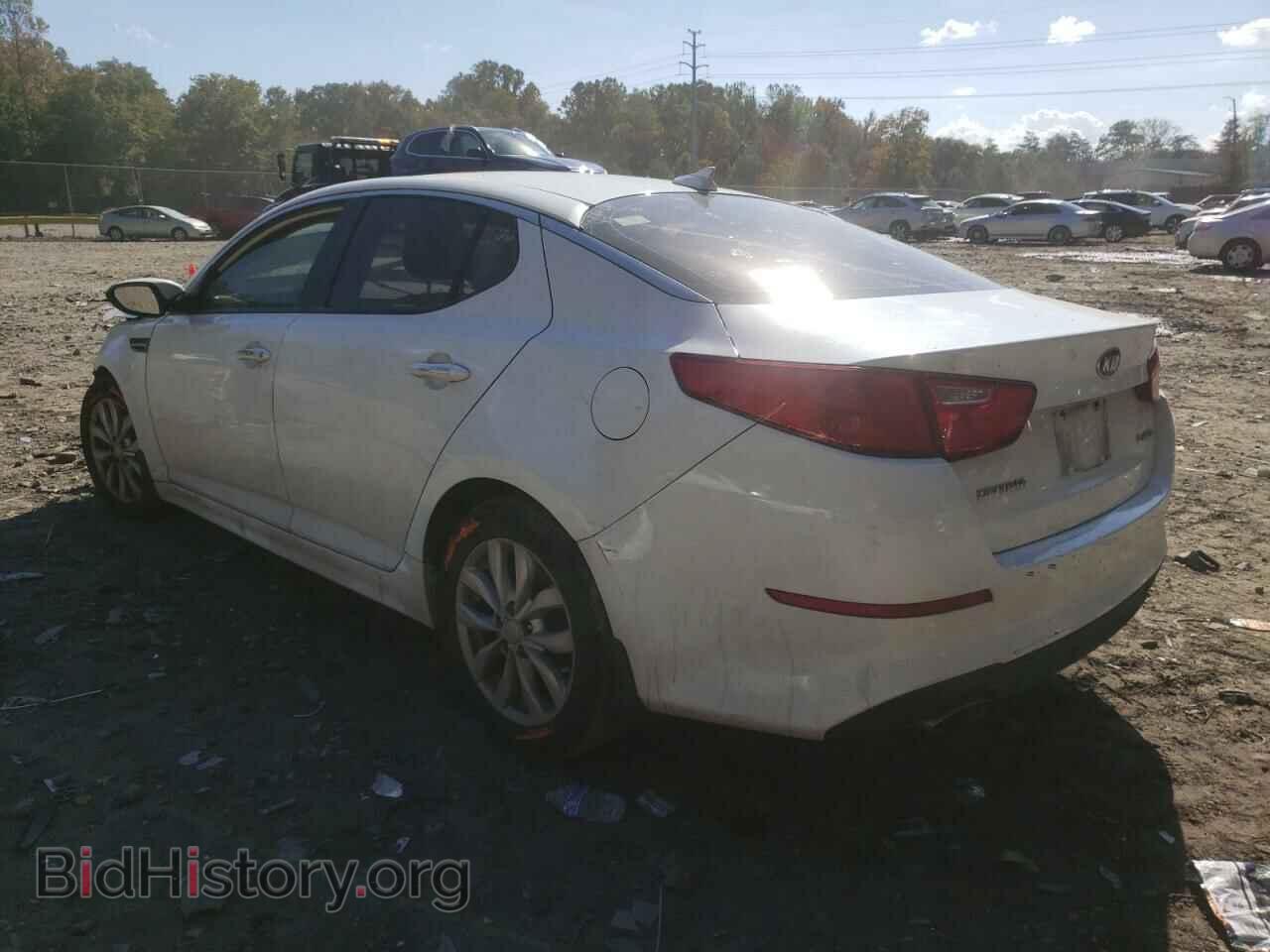2015 KIA OPTIMA - VIN: 5XXGN4A73FG457864 - Фото 2