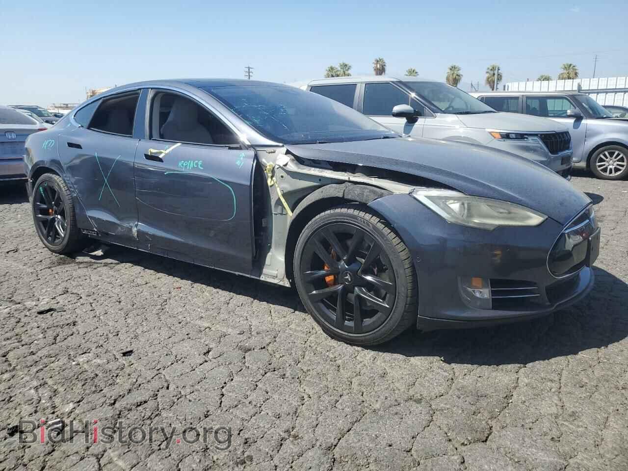 2014 TESLA MODEL S - VIN: 5YJSA1H19EFP61045 - Фото 4