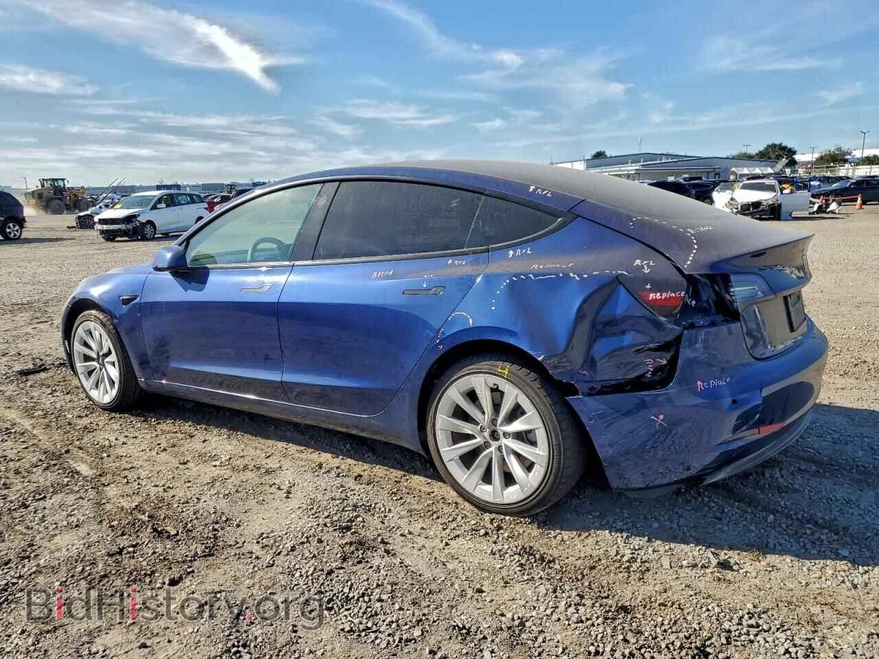 2022 TESLA MODEL 3 - VIN: 5YJ3E1EB3NF142575 - Photo 2