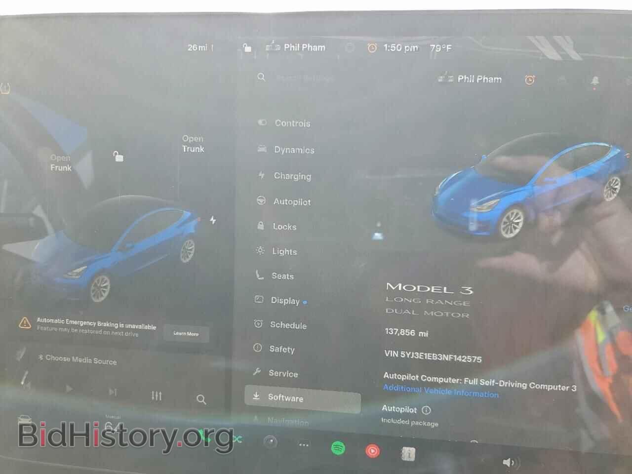 2022 TESLA MODEL 3 - VIN: 5YJ3E1EB3NF142575 - Photo 9