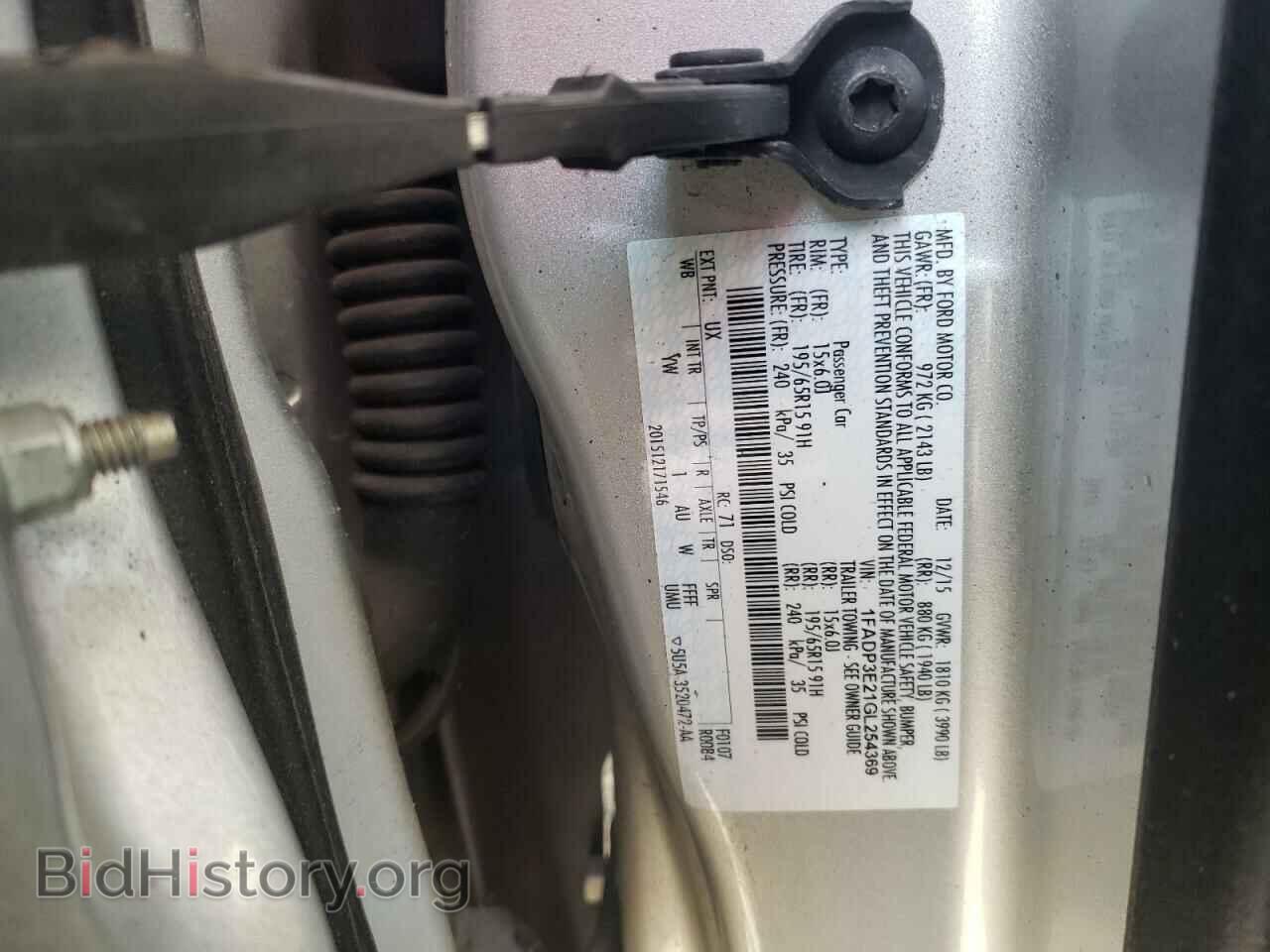 2016 FORD FOCUS - VIN: 1FADP3E21GL254369 - Photo 13