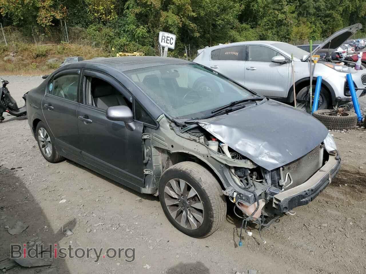 2009 HONDA CIVIC - VIN: 2HGFA169X9H340866 - Фото 4