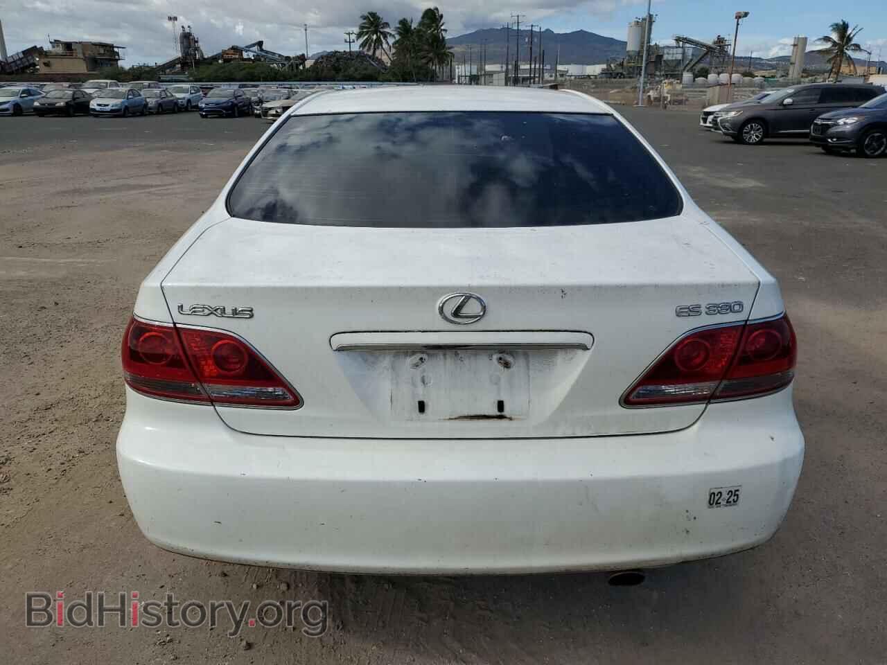 2005 LEXUS ES330 - VIN: JTHBA30G655075671 - Фото 6