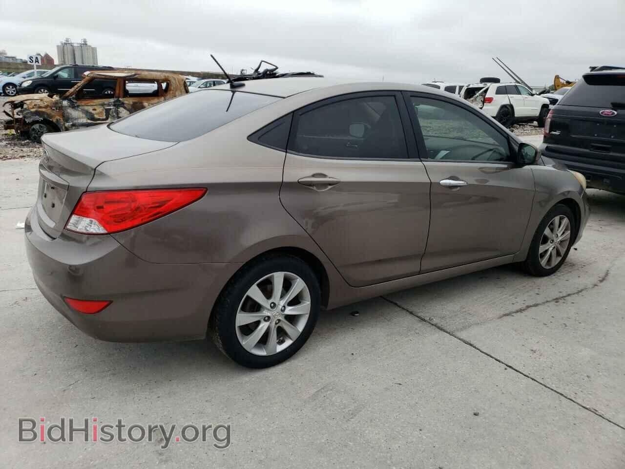 2012 HYUNDAI ACCENT - VIN: KMHCU4AEXCU126958 - Фото 3