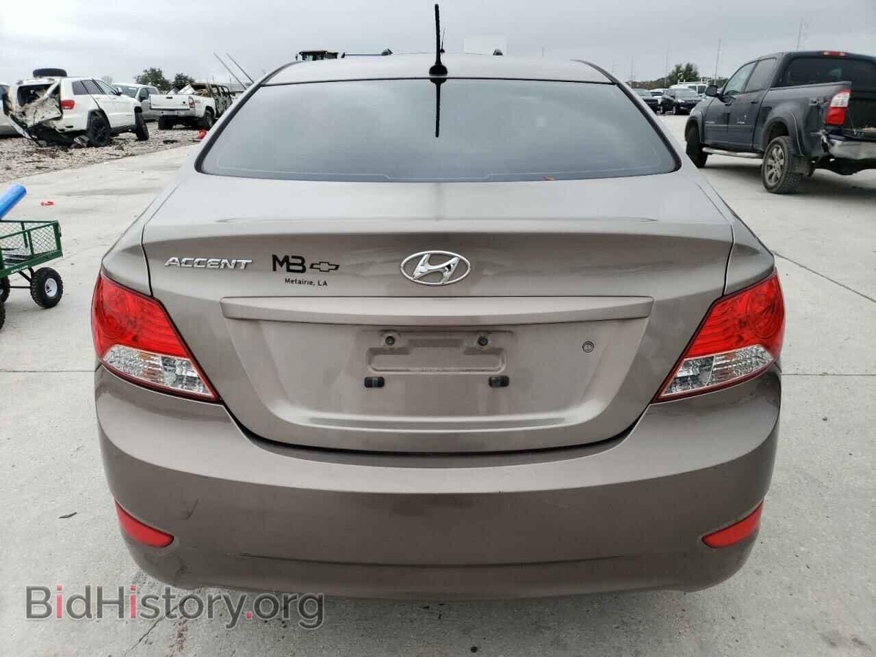 2012 HYUNDAI ACCENT - VIN: KMHCU4AEXCU126958 - Фото 6