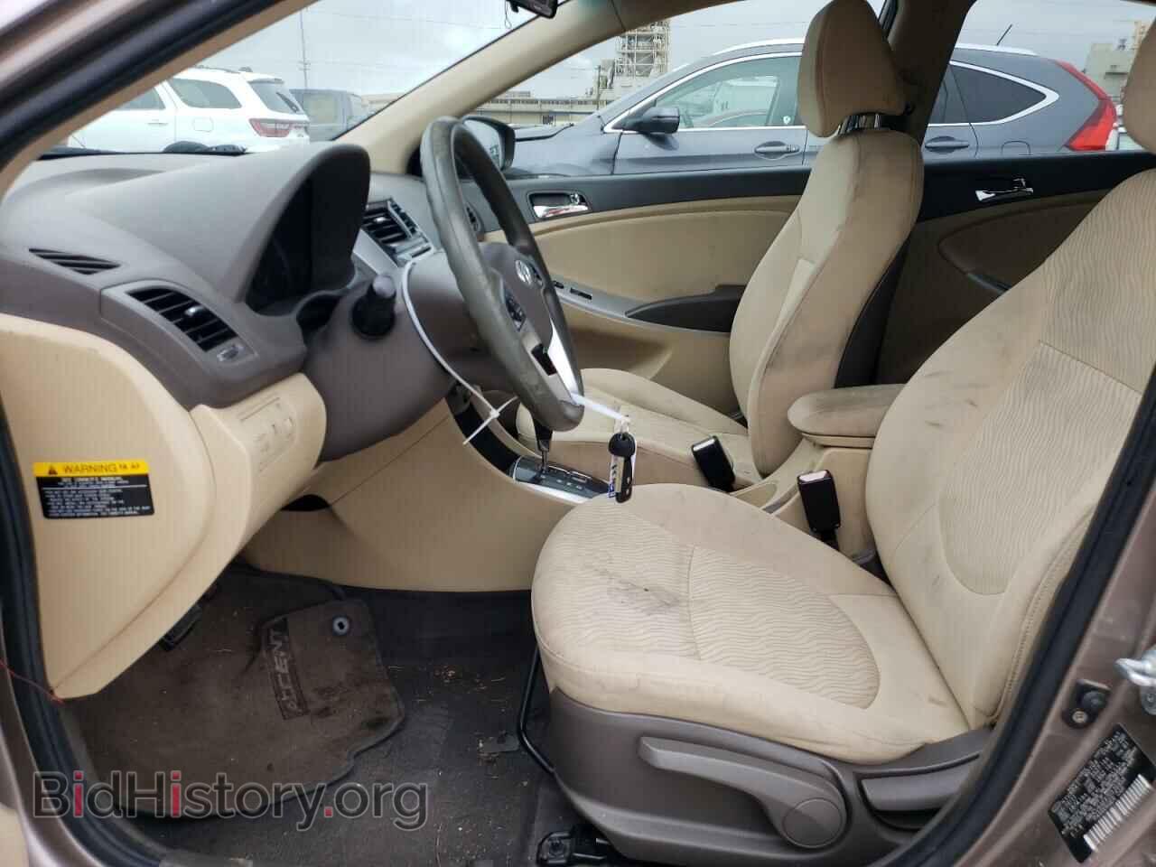 2012 HYUNDAI ACCENT - VIN: KMHCU4AEXCU126958 - Фото 7