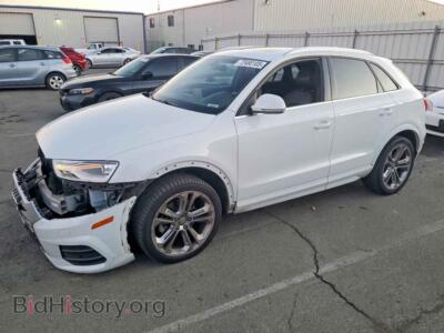 2016 Audi Q3 Premium Plus, white — VIN WA1EFCFS9GR022075, Copart