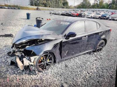 2008 Lexus IS Base, черный — VIN JTHBK262685085866, Copart