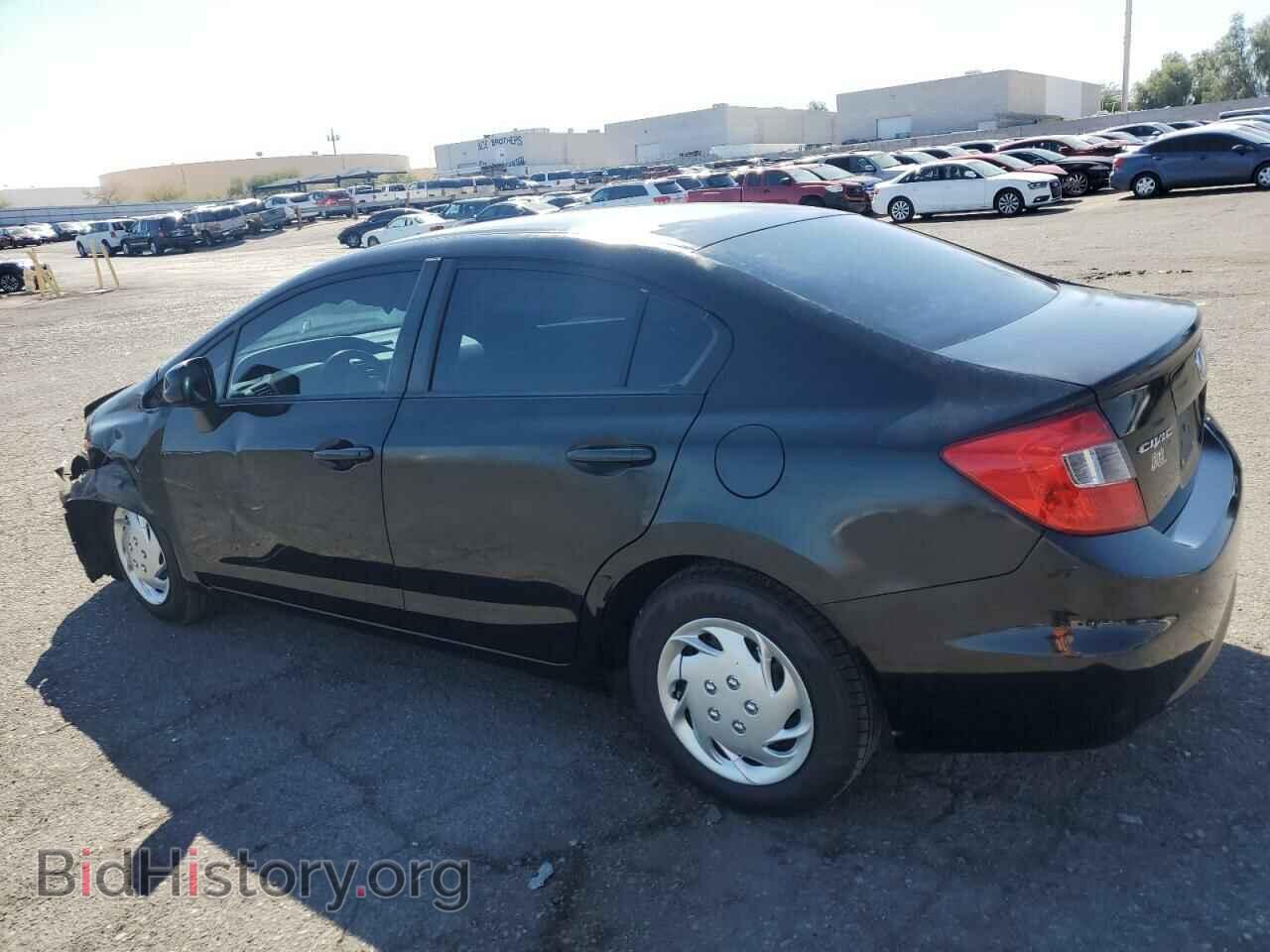 2012 HONDA CIVIC - VIN: 2HGFB2F54CH594953 - Фото 2