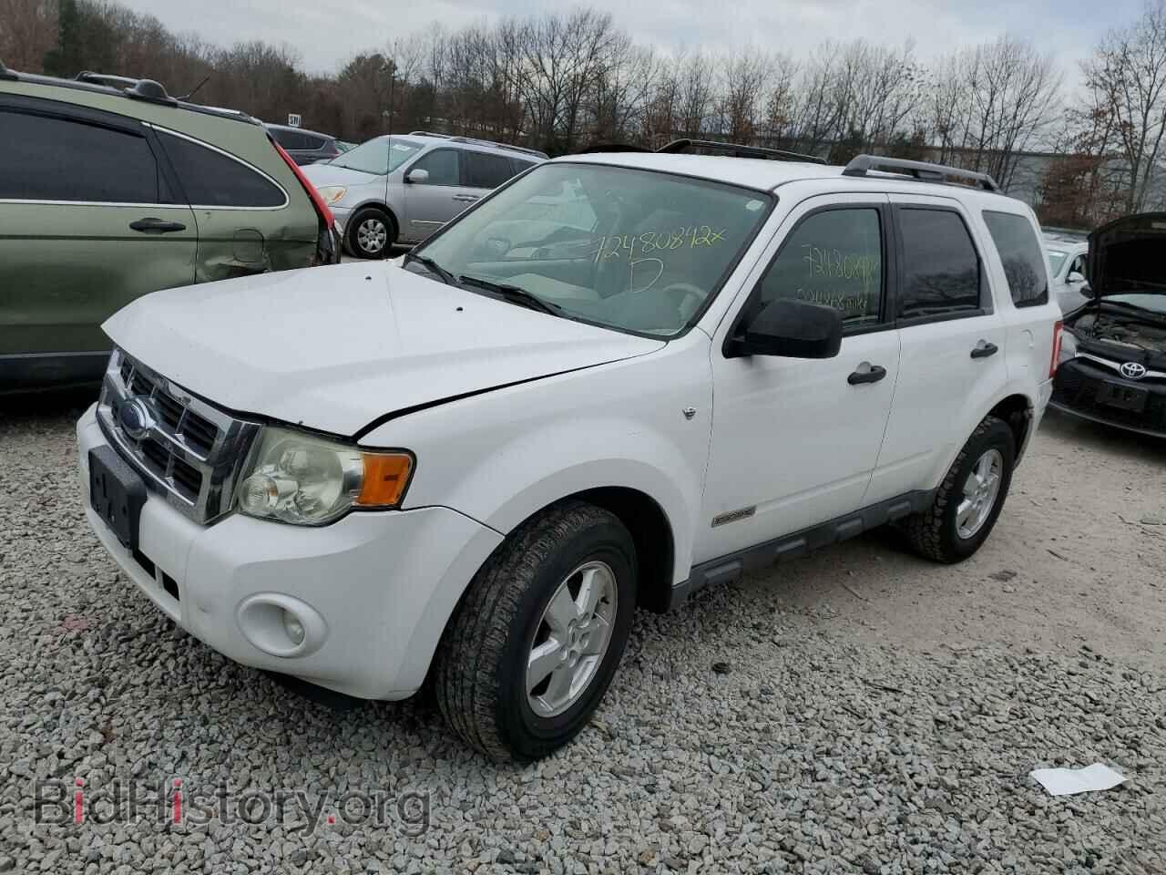 Photo 1FMCU031X8KB06621 - FORD ESCAPE 2008