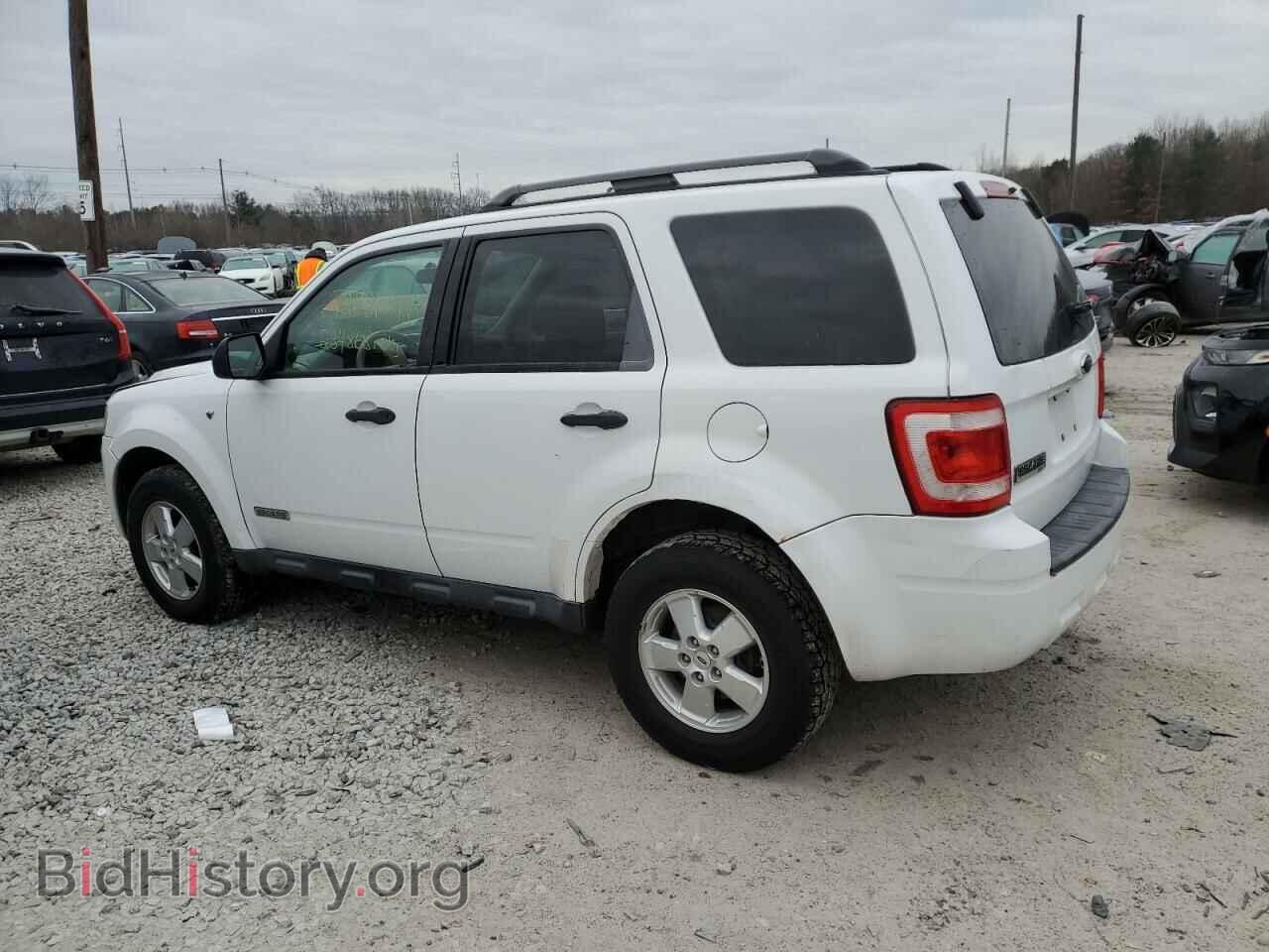 2008 FORD ESCAPE - VIN: 1FMCU031X8KB06621 - Фото 2