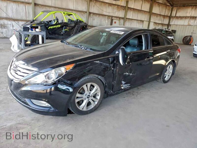 2011 Hyundai SONATA SE (VIN 5NPEC4AC3BH236015) — photo 1 of 12, Copart, damage: front end