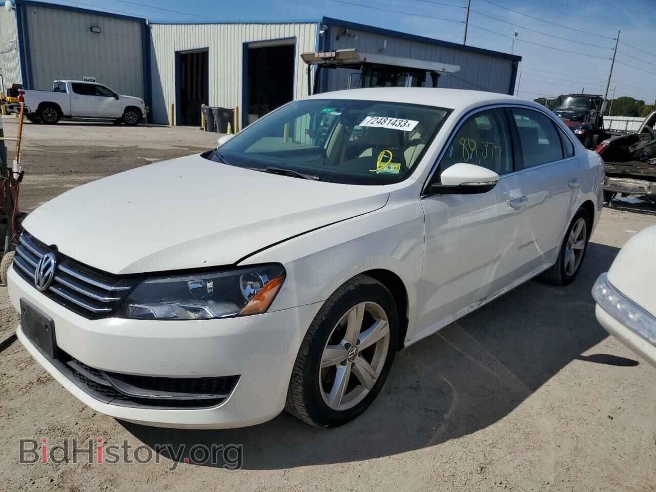 Photo 1VWBP7A35CC059857 - VOLKSWAGEN PASSAT 2012