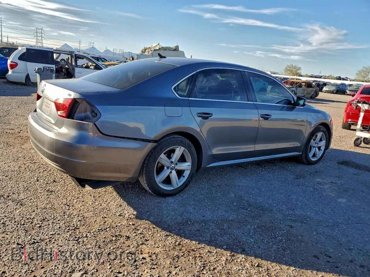 2013 VOLKSWAGEN PASSAT - VIN: 1VWBP7A35DC047466 - Фото 3