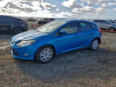 2012 Ford FOCUS SE, blue — VIN 1FAHP3K25CL273765, Copart