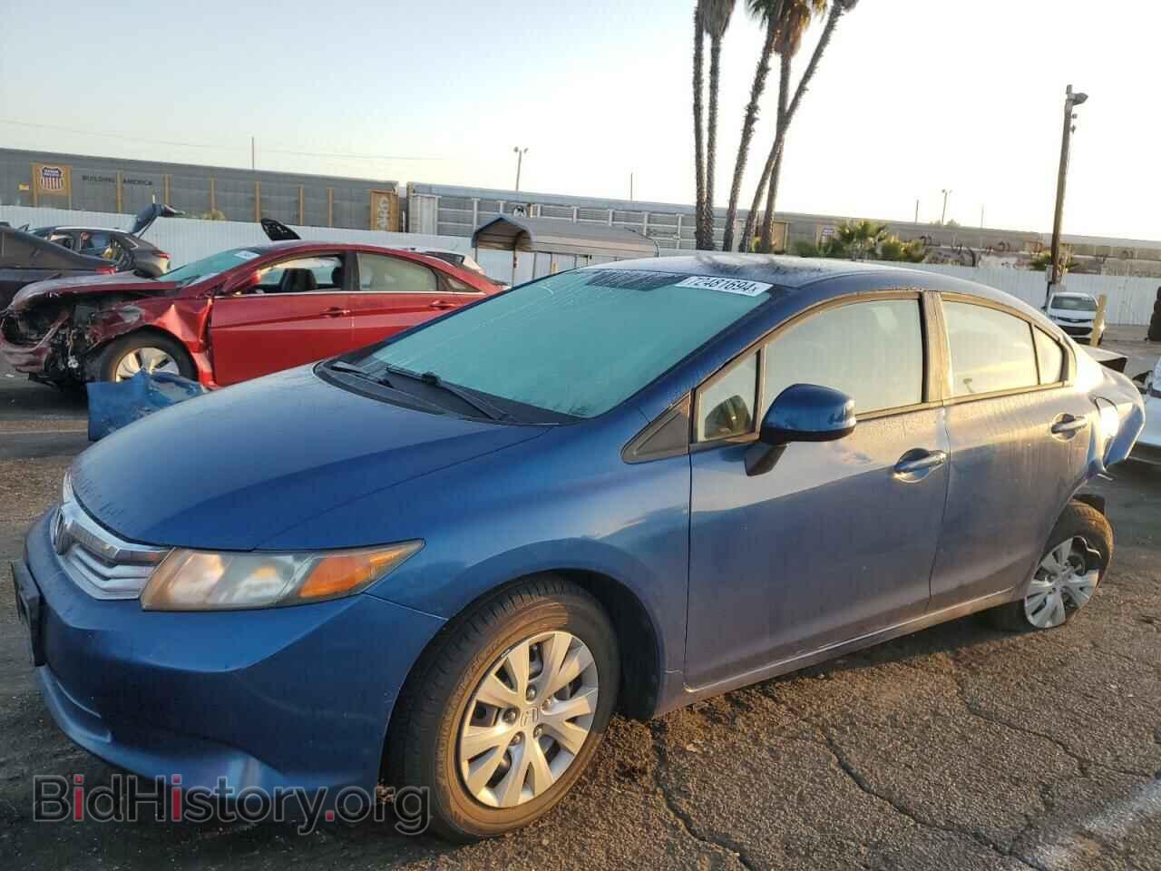 Фотография 19XFB2F5XCE322028 - HONDA CIVIC 2012
