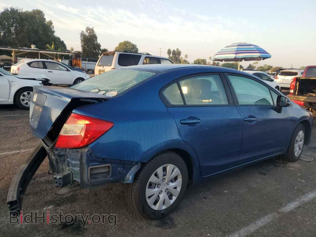 2012 HONDA CIVIC - VIN: 19XFB2F5XCE322028 - Фото 3