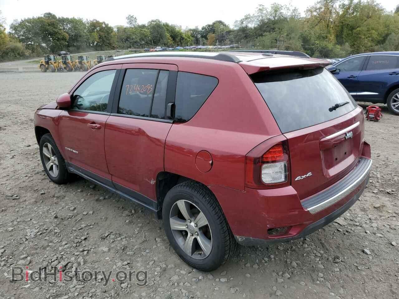 2016 JEEP COMPASS - VIN: 1C4NJDEBXGD729498 - Фото 2