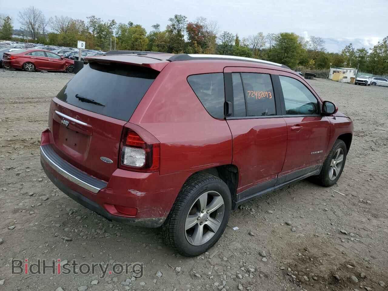 2016 JEEP COMPASS - VIN: 1C4NJDEBXGD729498 - Фото 3