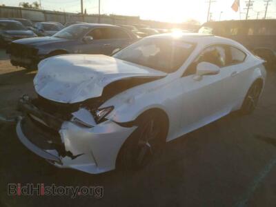 2017 Lexus RC RC 200t, белый — VIN JTHHA5BC3H5007123, Copart