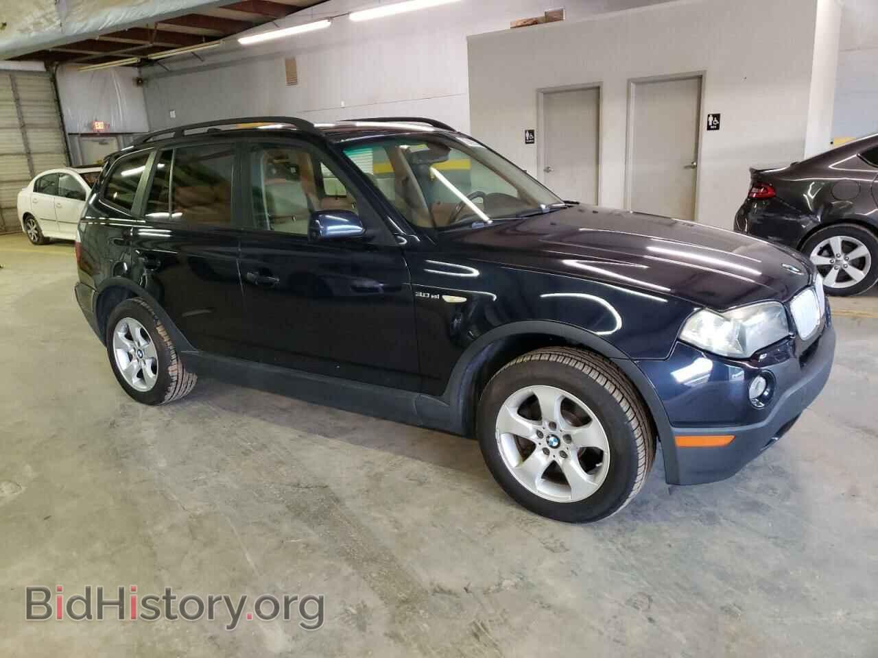 2007 BMW X3 - VIN: WBXPC93497WF02494 - Фото 4