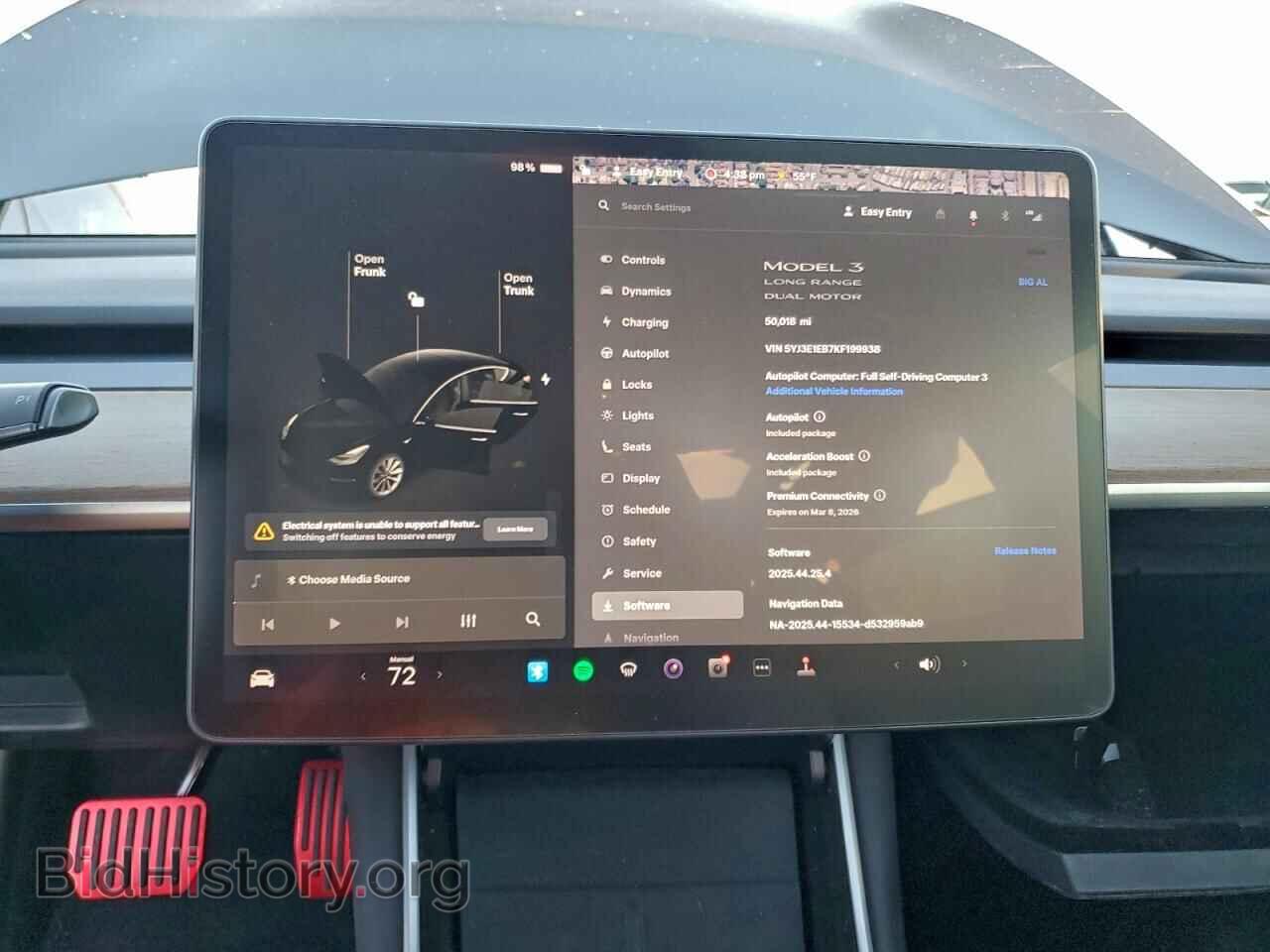 2019 TESLA MODEL 3 - VIN: 5YJ3E1EB7KF199938 - Photo 9