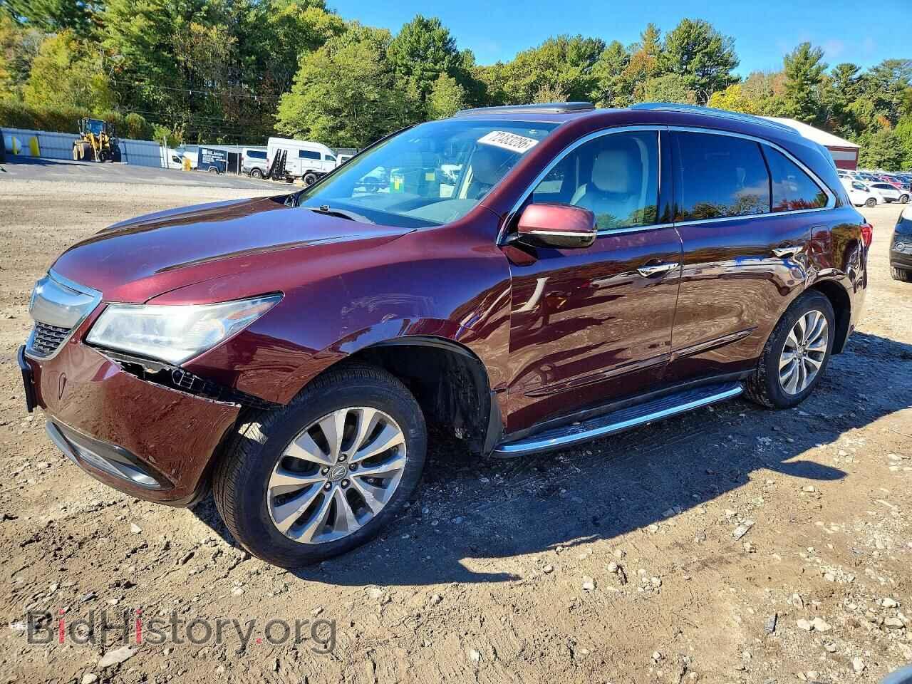 Photo 5FRYD4H45EB025683 - ACURA MDX 2014