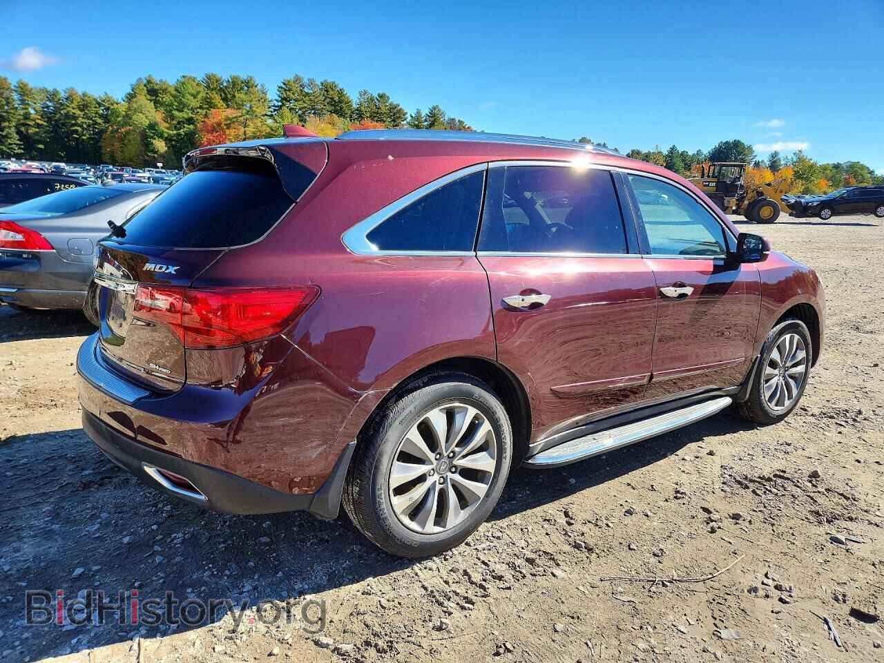 2014 ACURA MDX - VIN: 5FRYD4H45EB025683 - Photo 3