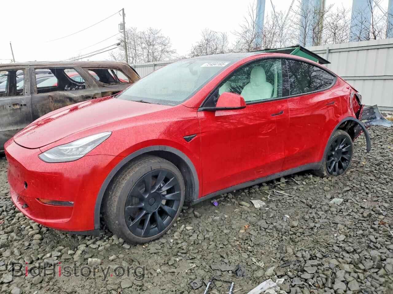 Фотография 7SAYGDEE4PF619158 - TESLA MODEL Y 2023