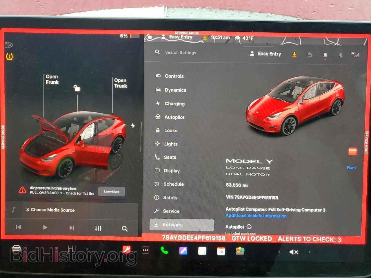 2023 TESLA MODEL Y - VIN: 7SAYGDEE4PF619158 - Фото 9