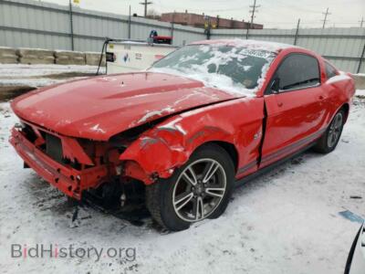 2011 Ford ALL MODELS Mustang, красный — VIN 1ZVBP8AM1B5123104, Copart