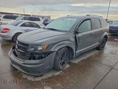 2020 Dodge JOURNEY SE, gray — VIN 3C4PDCAB6LT250581, Copart