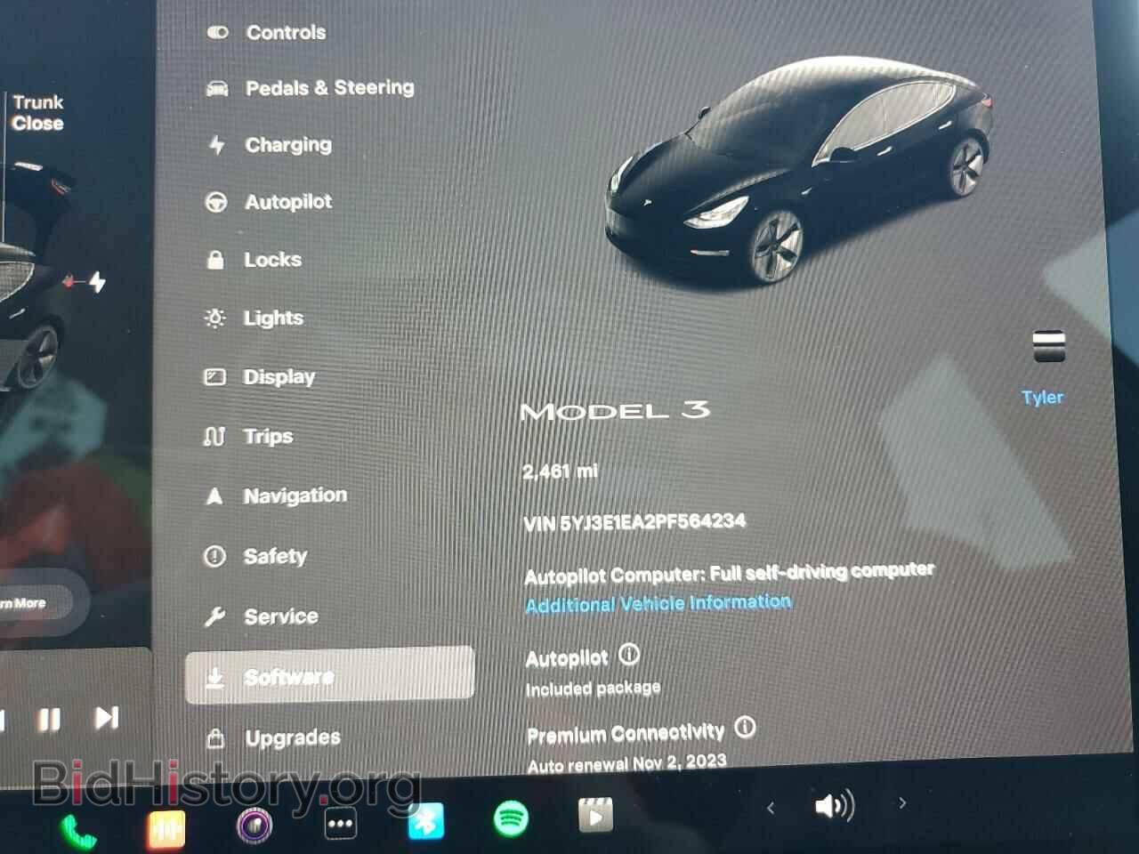 2023 TESLA MODEL 3 - VIN: 5YJ3E1EA2PF564234 - Photo 9