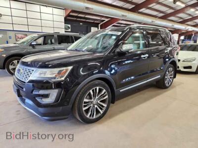 2016 Ford EXPLORER Platinum, black — VIN 1FM5K8HT0GGB48613, Copart